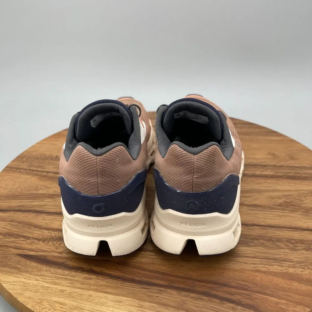 On Cloudstratus Shoes Womens Size 10 Cork/Fawn Running Comfort Walking Sneakers